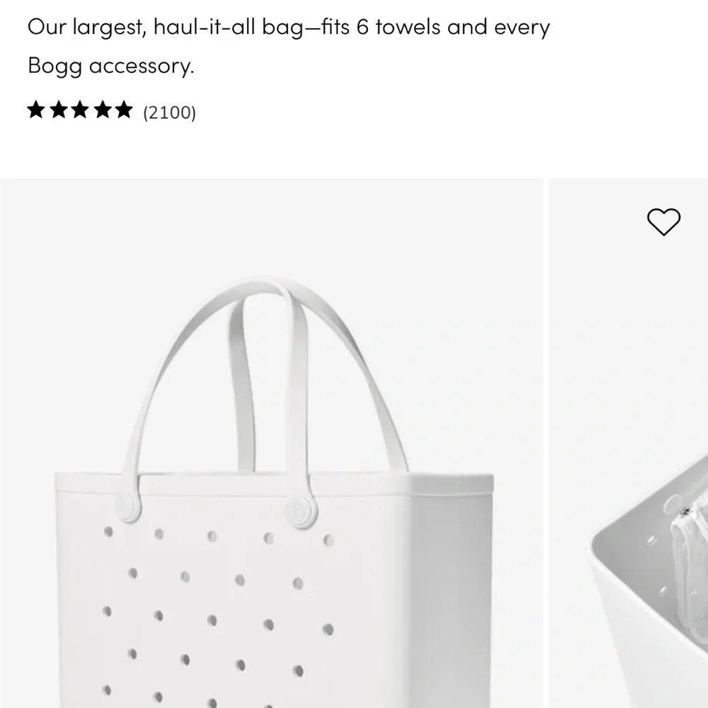 White Bogg Bag - Picture 4 of 6